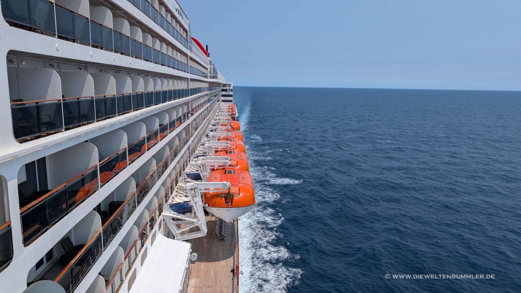 Unterwegs mit der Queen Mary 2